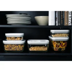 Vakuumbox M, Glas, Grau