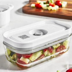 Vakuumbox S, Glas, Grau