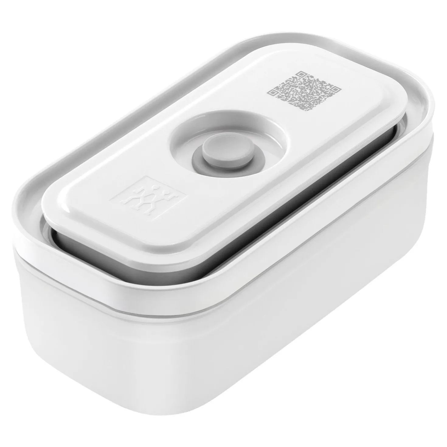 Vakuumbox S, Kunststoff, Semitransparent-Grau