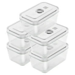 Vakuumboxset, 5-tlg. / M, Grau, Glas