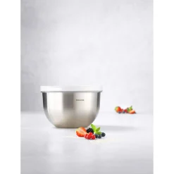 Vakuumschüssel M / 18 cm, Edelstahl, Silber