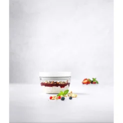 Vakuumschüssel S / 12 cm, Glas, Transparent