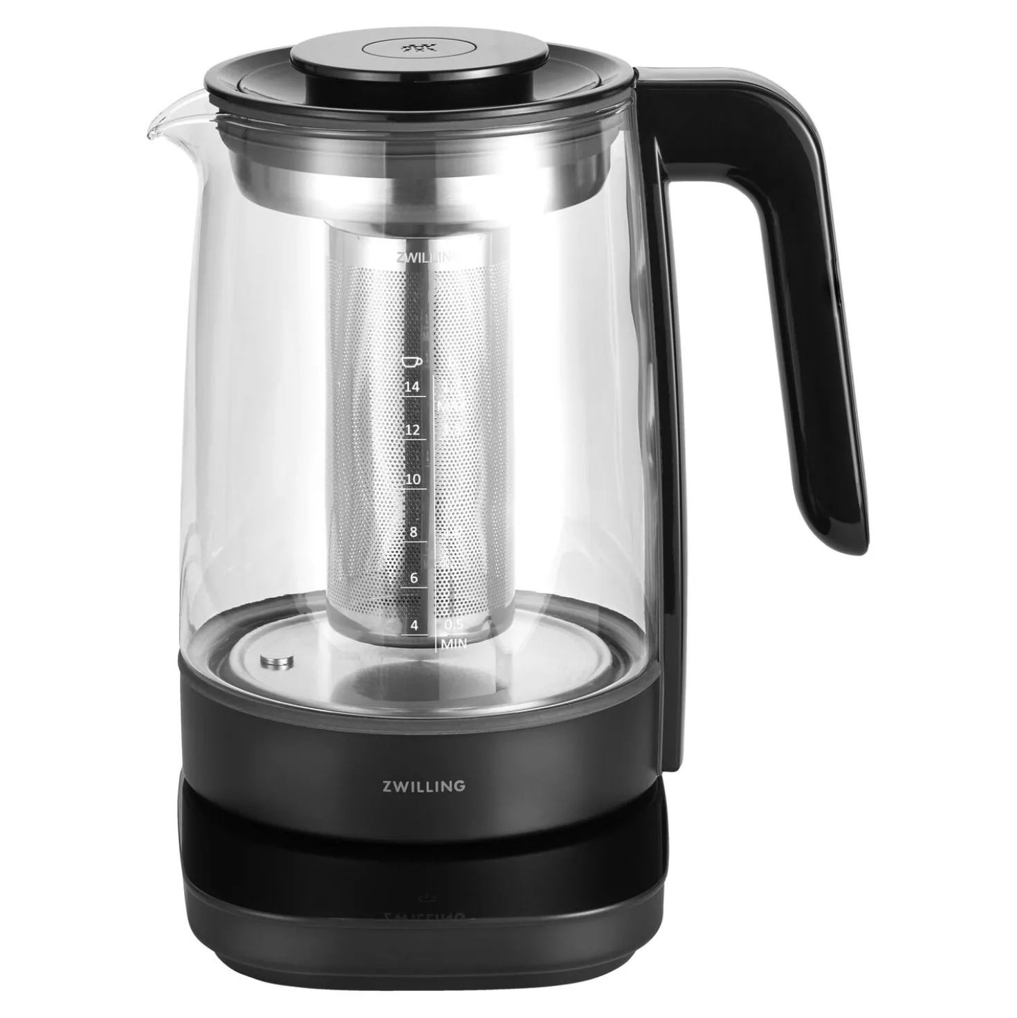 Wasserkocher, 1,7 l, Schwarz