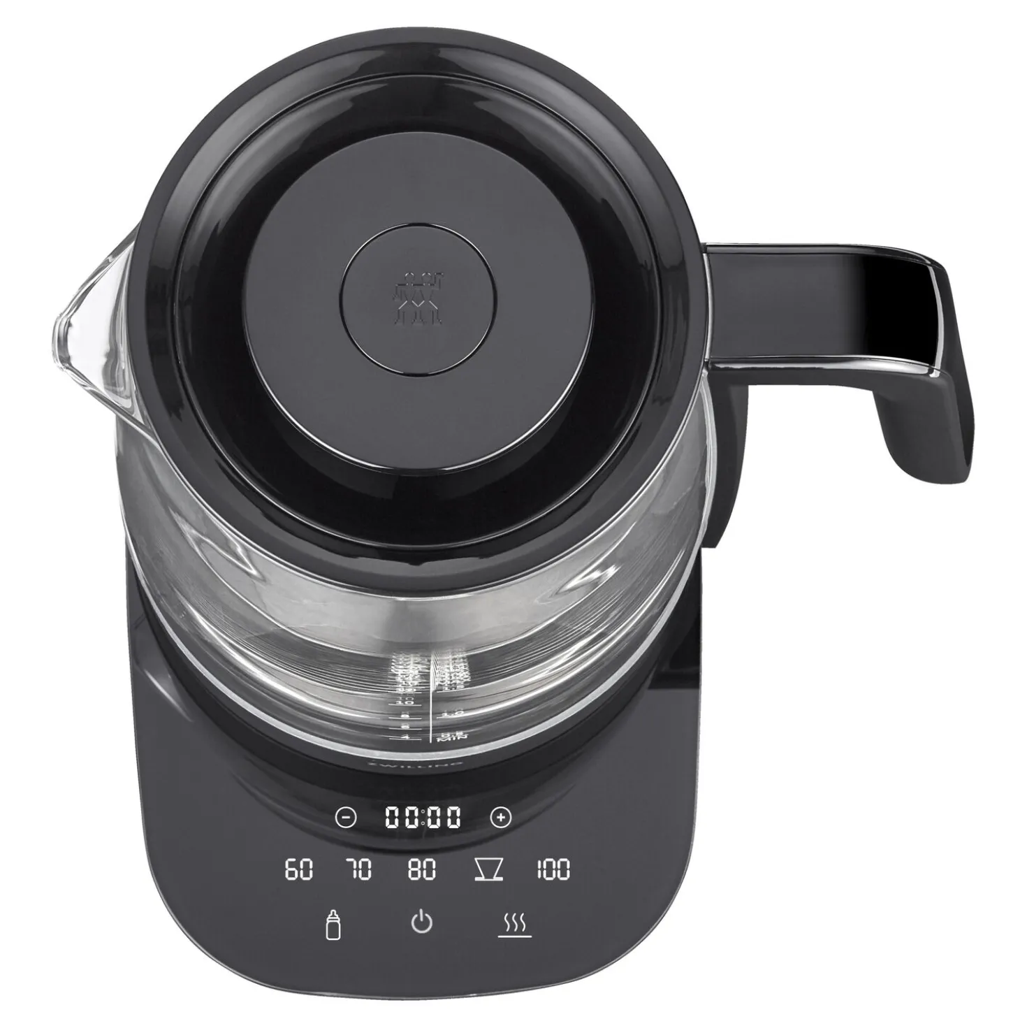 Wasserkocher, 1,7 l, Schwarz