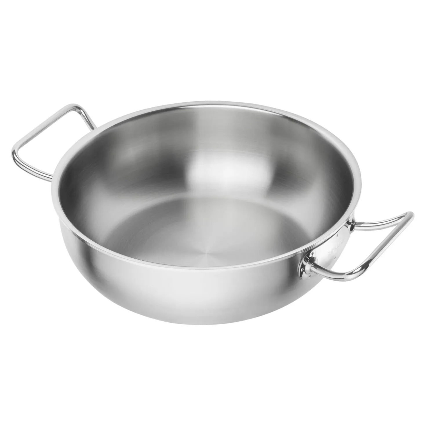 Wok 30 cm, 18/10 Edelstahl