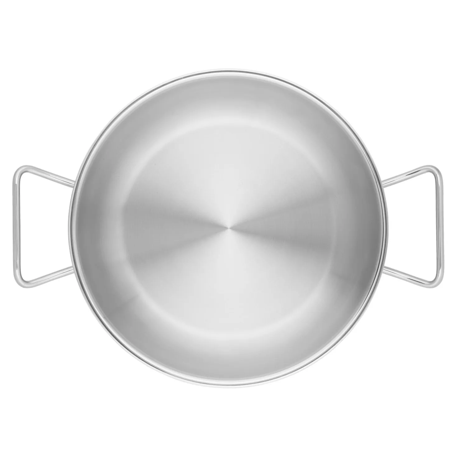 Wok 30 cm, 18/10 Edelstahl