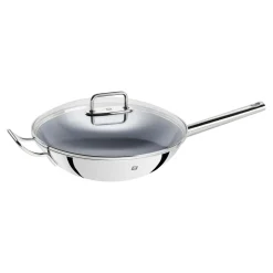 Wok, 32 cm, 18/10 Edelstahl, Keramikbeschichtung