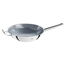 Wok, 32 cm, 18/10 Edelstahl, Keramikbeschichtung