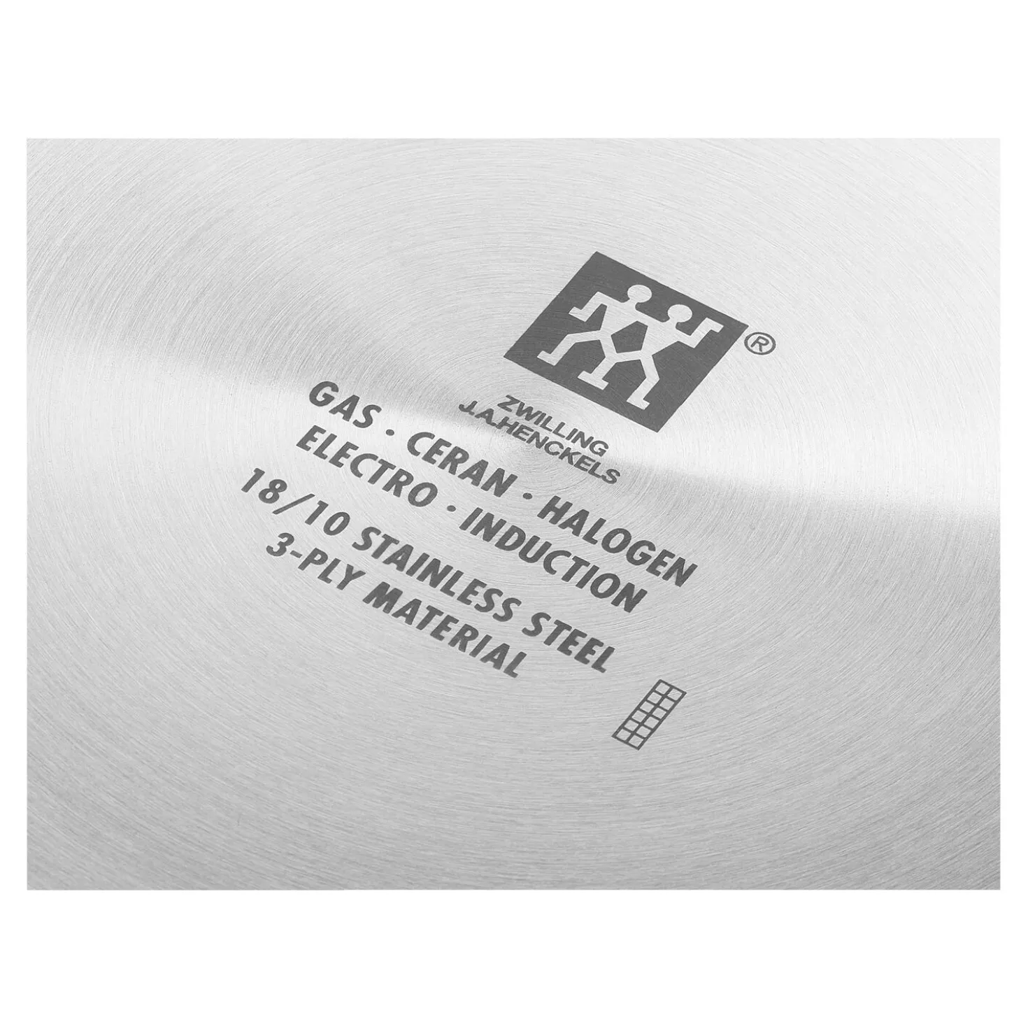Wok, 32 cm, 18/10 Edelstahl, Keramikbeschichtung