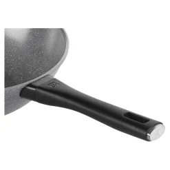 Wok, 28 cm, Aluminium, Titanverstärkte keramische Antihaftbeschichtung