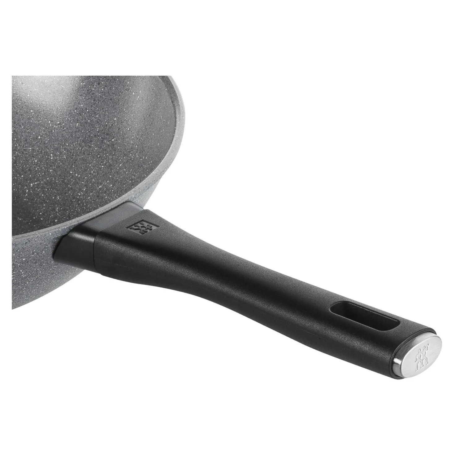 Wok, 28 cm, Aluminium, Titanverstärkte keramische Antihaftbeschichtung