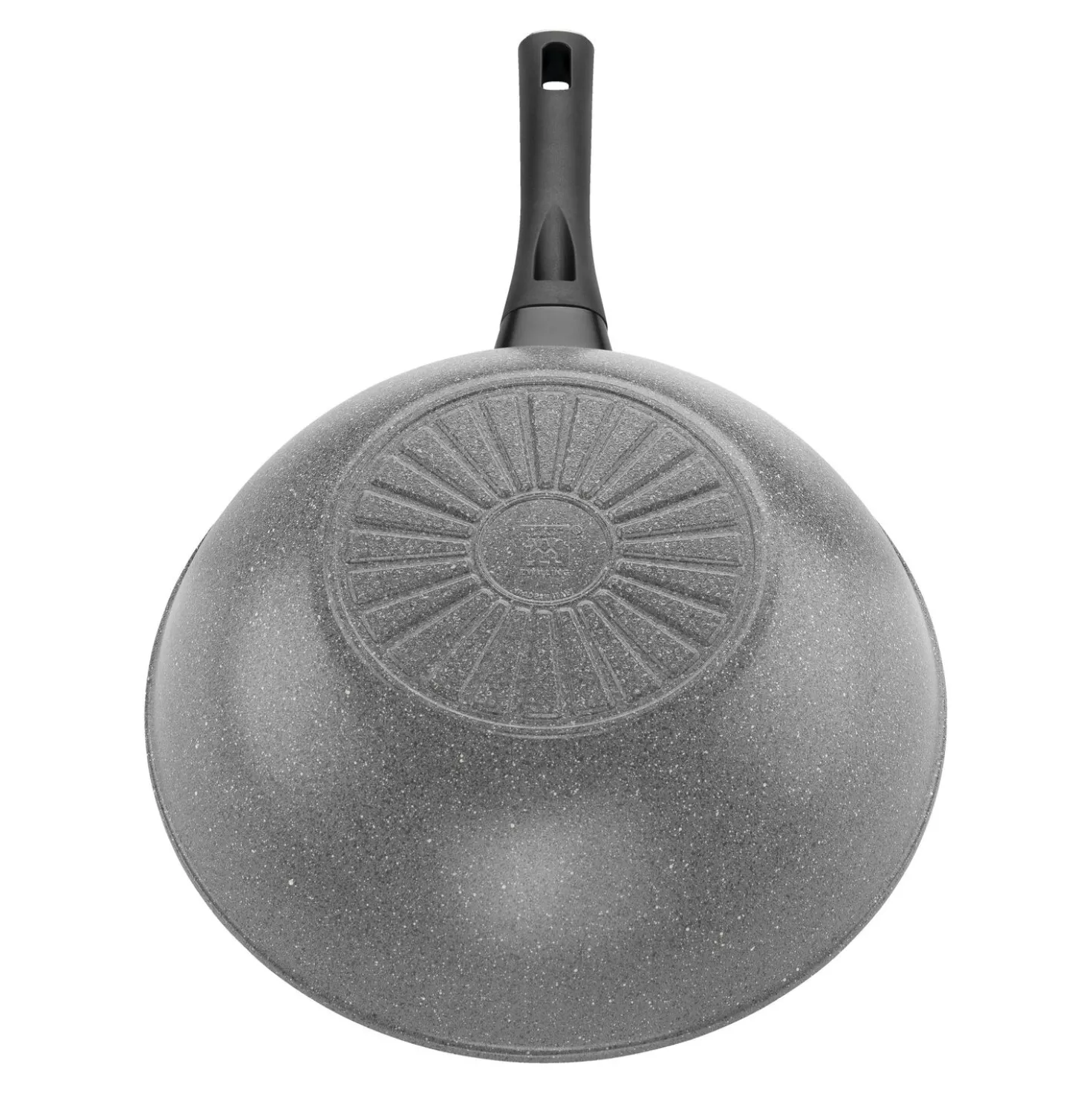 Wok, 28 cm, Aluminium, Titanverstärkte keramische Antihaftbeschichtung